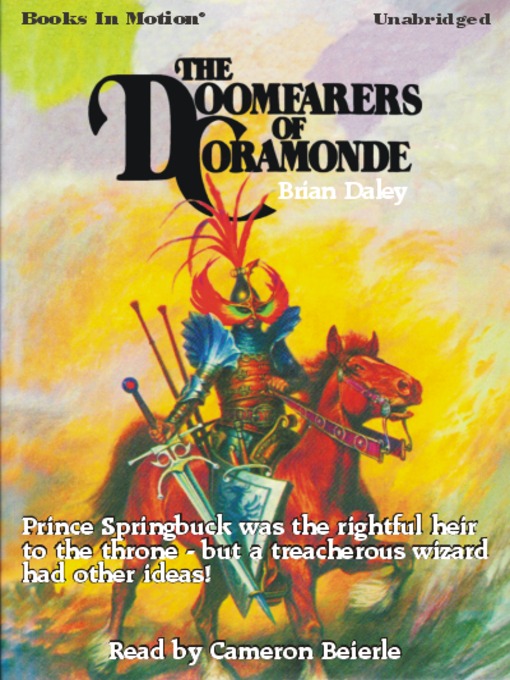 Upplýsingar um The Doomfarers of Coramonde eftir Brian Daley - Biðlisti